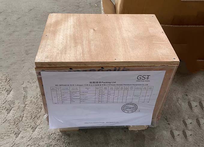Geostar Delivered Oil Drilling Rig Parts to South Asian Customer