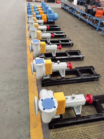 What kind of pump is used in drilling rigs?