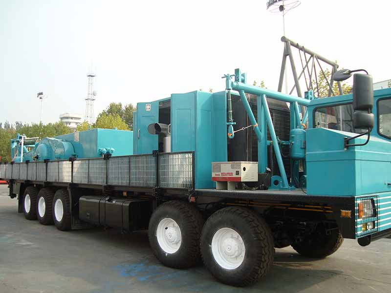 What is the control system of a drilling rig?