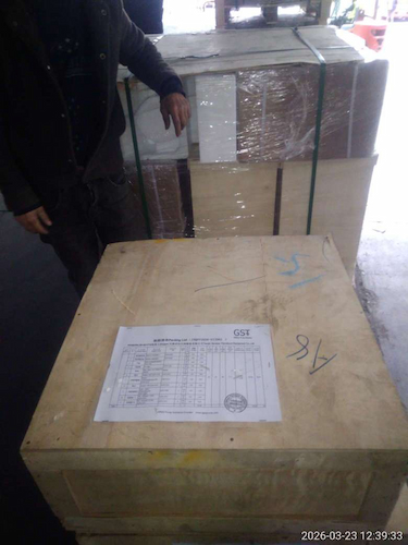 XJFH Series Pneumatic Winch Spare Parts Successfully Shipped to India